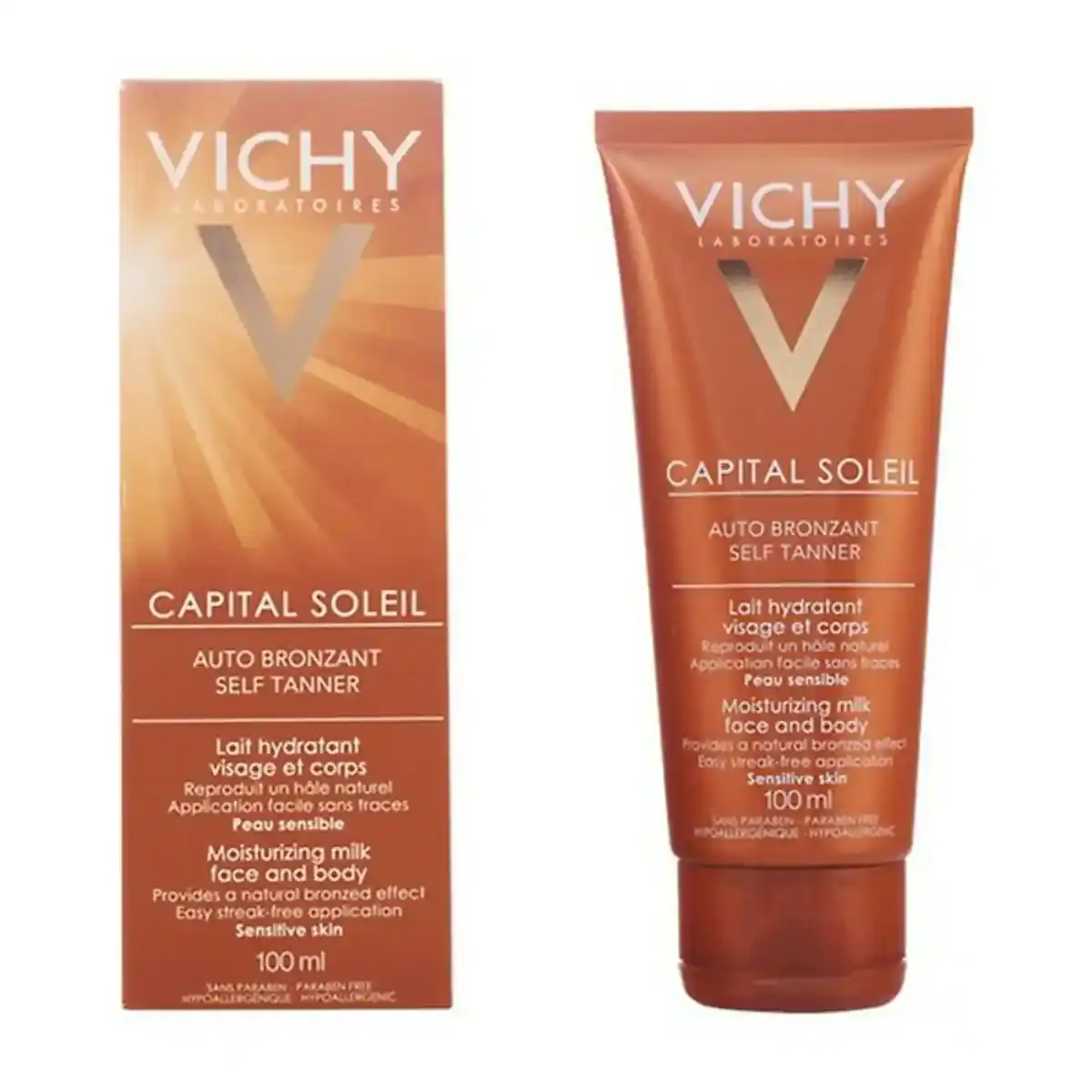 Lotion bronzante capital soleil vichy 100 ml _6619. DIAYTAR COTE D'IVOIRE - Là où Choisir est un Acte d'Amour pour la Culture Côte d'Ivoireaise. Explorez notre gamme et choisissez des produits qui célèbrent la richesse de notre patrimoine.