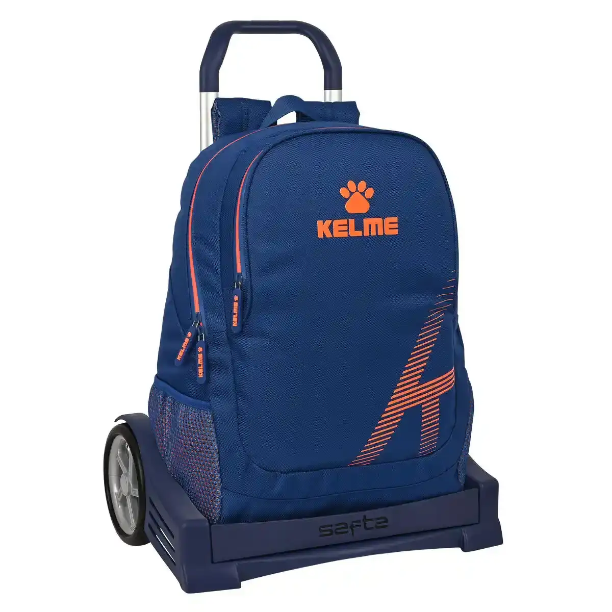 Sac à Dos Scolaire à Roulettes Kelme Bleu Marine Orange Bleu Marine (32 x 44 x 16 cm). SUPERDISCOUNT FRANCE
