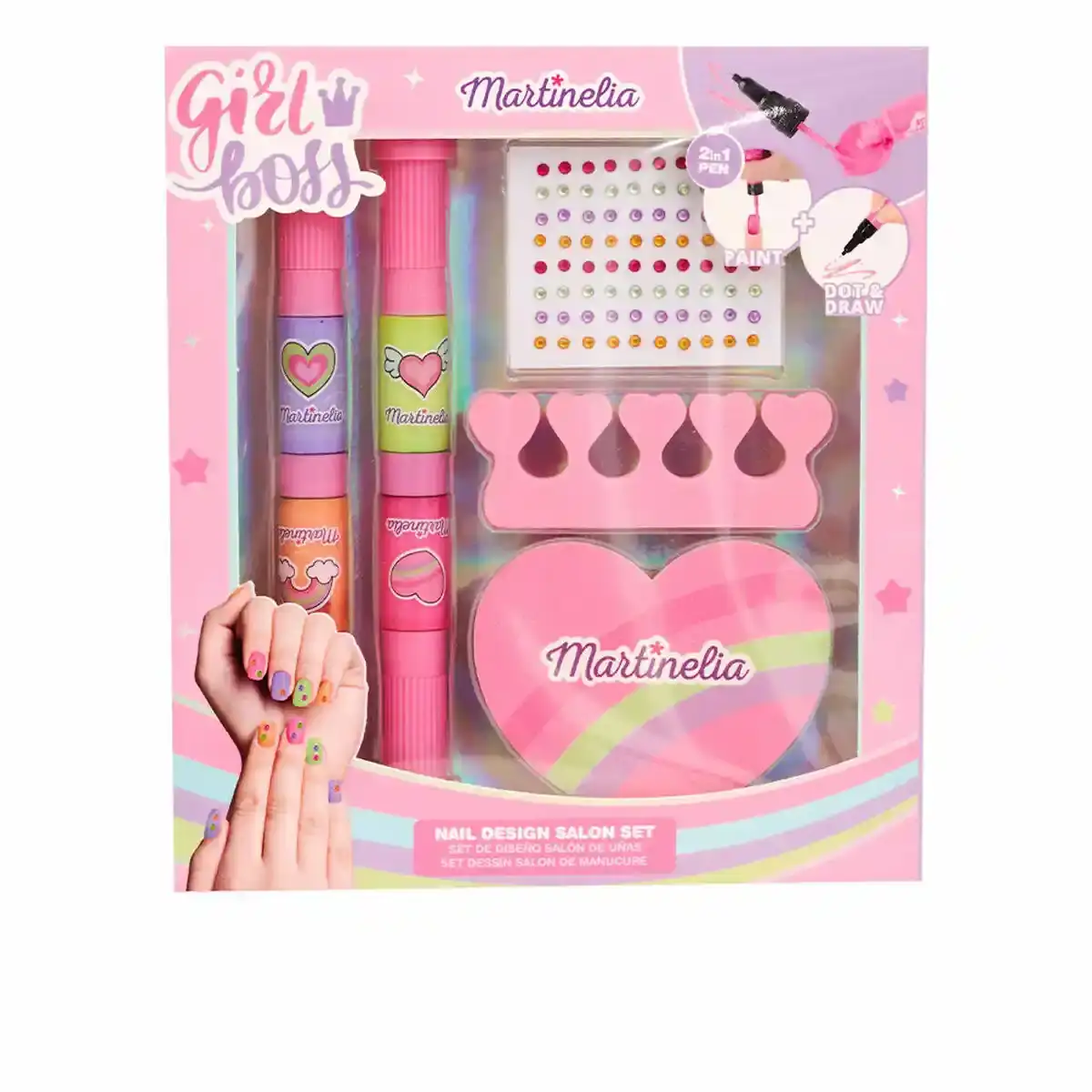 Set de maquillage pour enfants martinelia 7 pieces_6150. DIAYTAR COTE D'IVOIRE - Où Choisir Devient une Expression de Soi. Découvrez notre boutique en ligne et trouvez des articles qui révèlent votre personnalité et votre style.