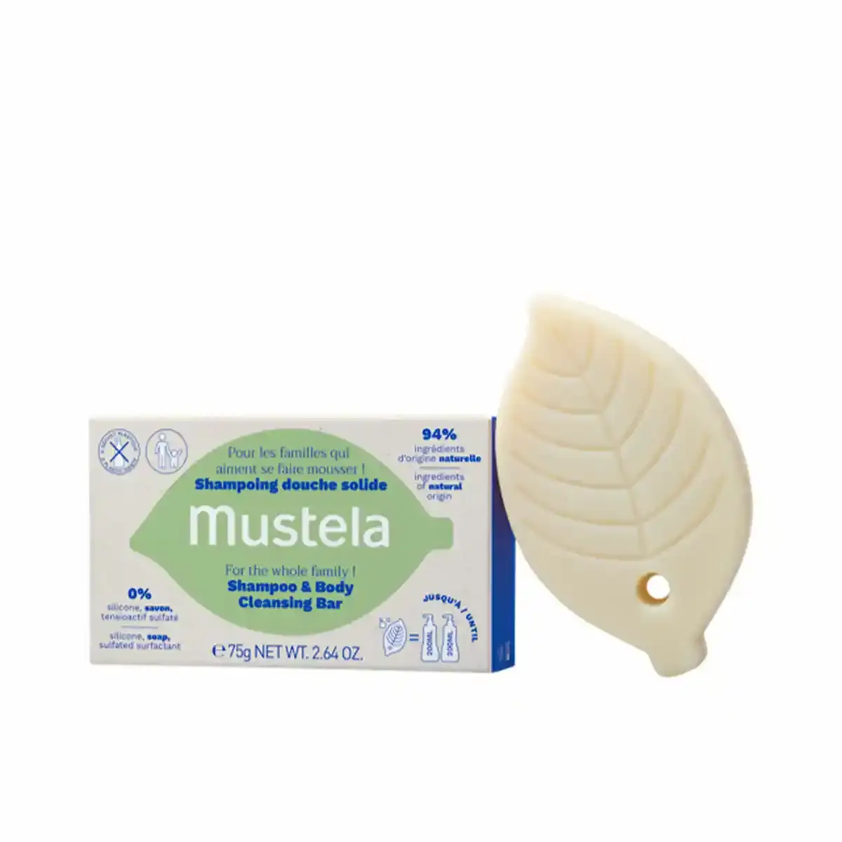 Shampoing solide mustela bio 75 g _5063. DIAYTAR COTE D'IVOIRE - Là où le Shopping Devient une Expérience. Naviguez à travers notre catalogue diversifié et découvrez des produits qui ajoutent de la couleur et de la passion à votre vie.