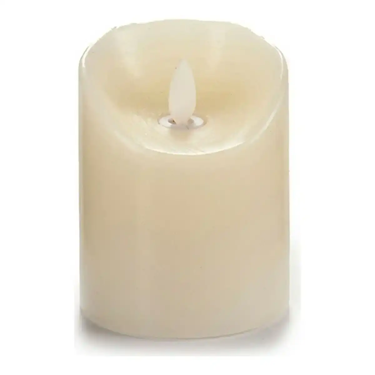 Bougie led creme 8 x 8 x 10 cm _2954. DIAYTAR COTE D'IVOIRE - Votre Boutique en Ligne, Votre Identité. Naviguez à travers notre plateforme et choisissez des articles qui expriment qui vous êtes et ce que vous chérissez.