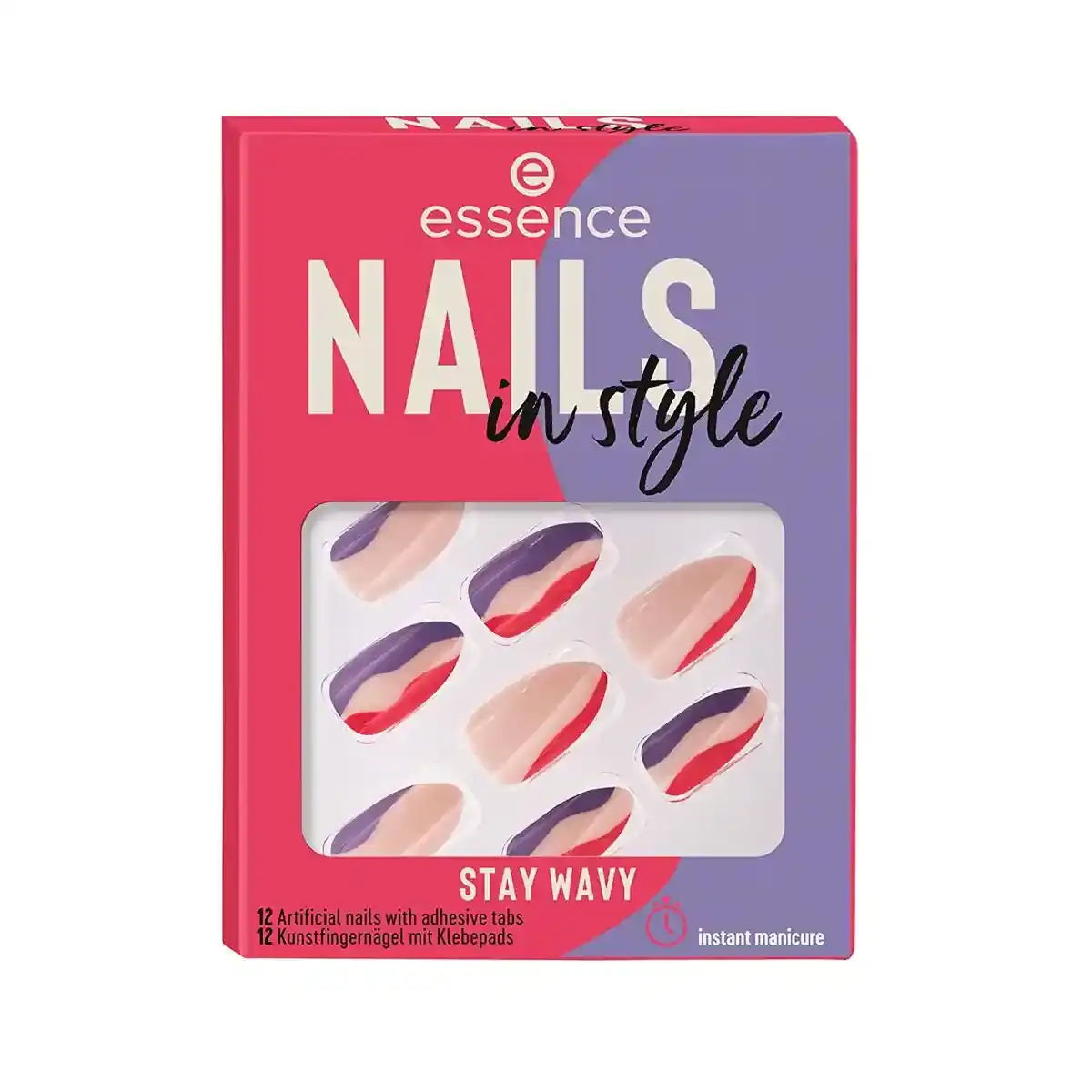 Faux ongles essence nails in style stay wavy_6347. Bienvenue chez DIAYTAR COTE D'IVOIRE - Où Chaque Détail Fait la Différence. Découvrez notre sélection méticuleuse et choisissez des articles qui répondent à vos exigences.