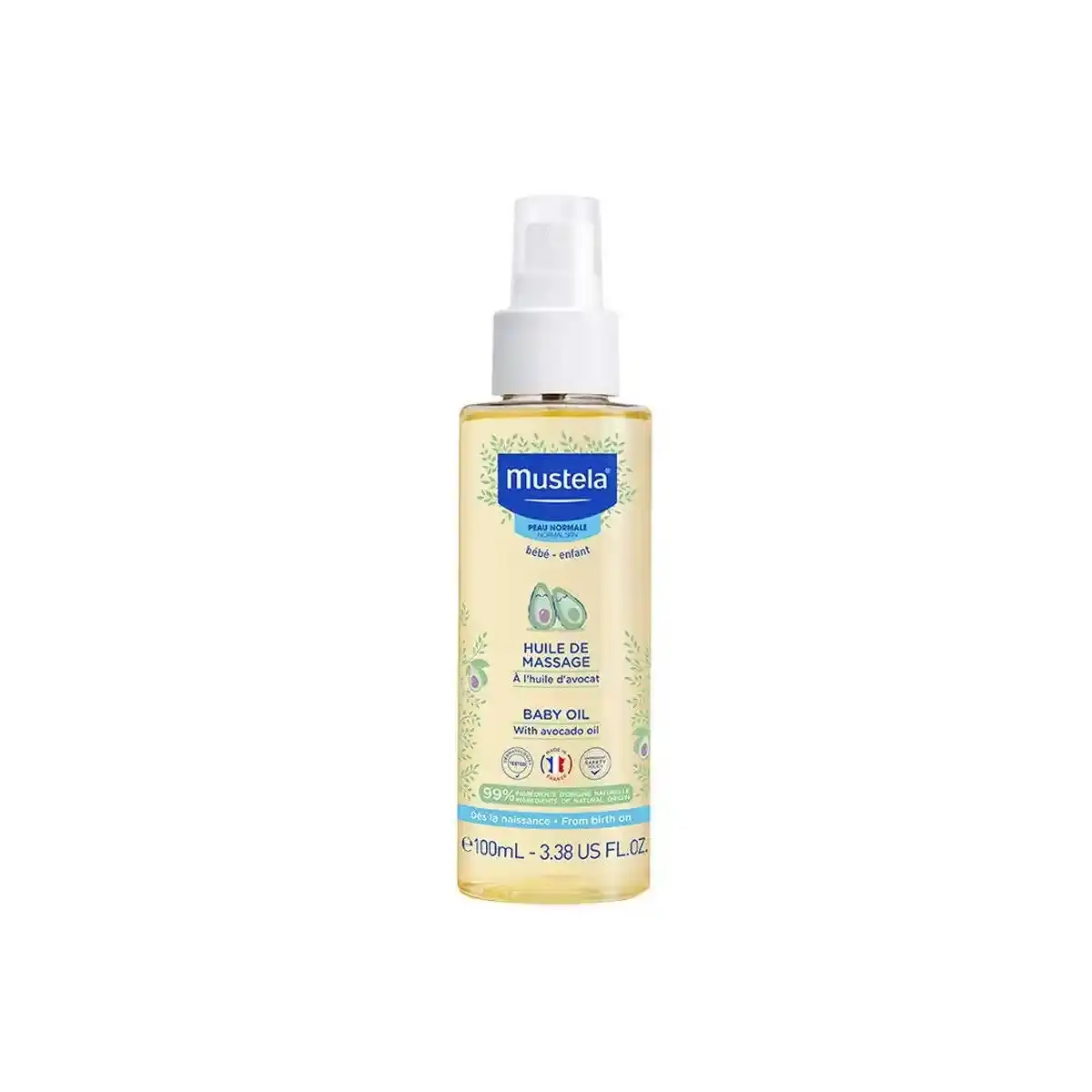 Huile corporelle pour bebe mustela 100 ml _4587. DIAYTAR COTE D'IVOIRE - Où Choisir est une Célébration de l'Artisanat. Explorez notre boutique en ligne et choisissez des articles qui incarnent l'art et le savoir-faire du Côte d'Ivoire.