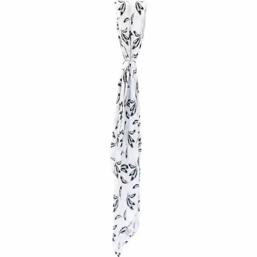 Mousseline Domiva Plume 120 x 120 cm. SUPERDISCOUNT FRANCE