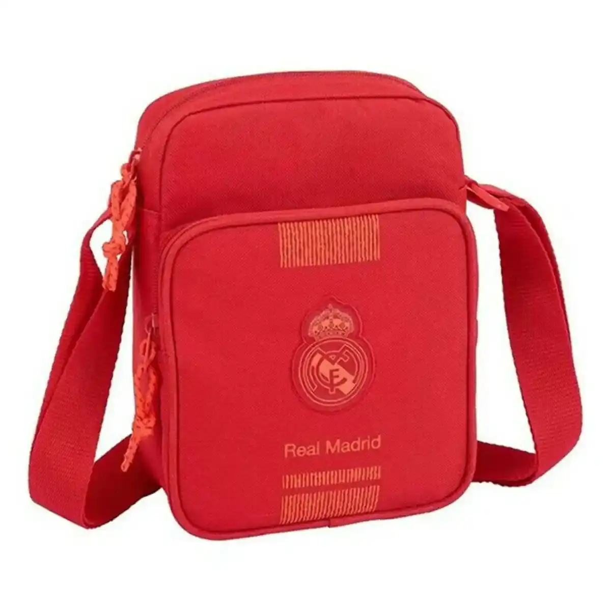 Sac à Bandoulière Real Madrid C.F. Rouge (16 x 22 x 6 cm). SUPERDISCOUNT FRANCE