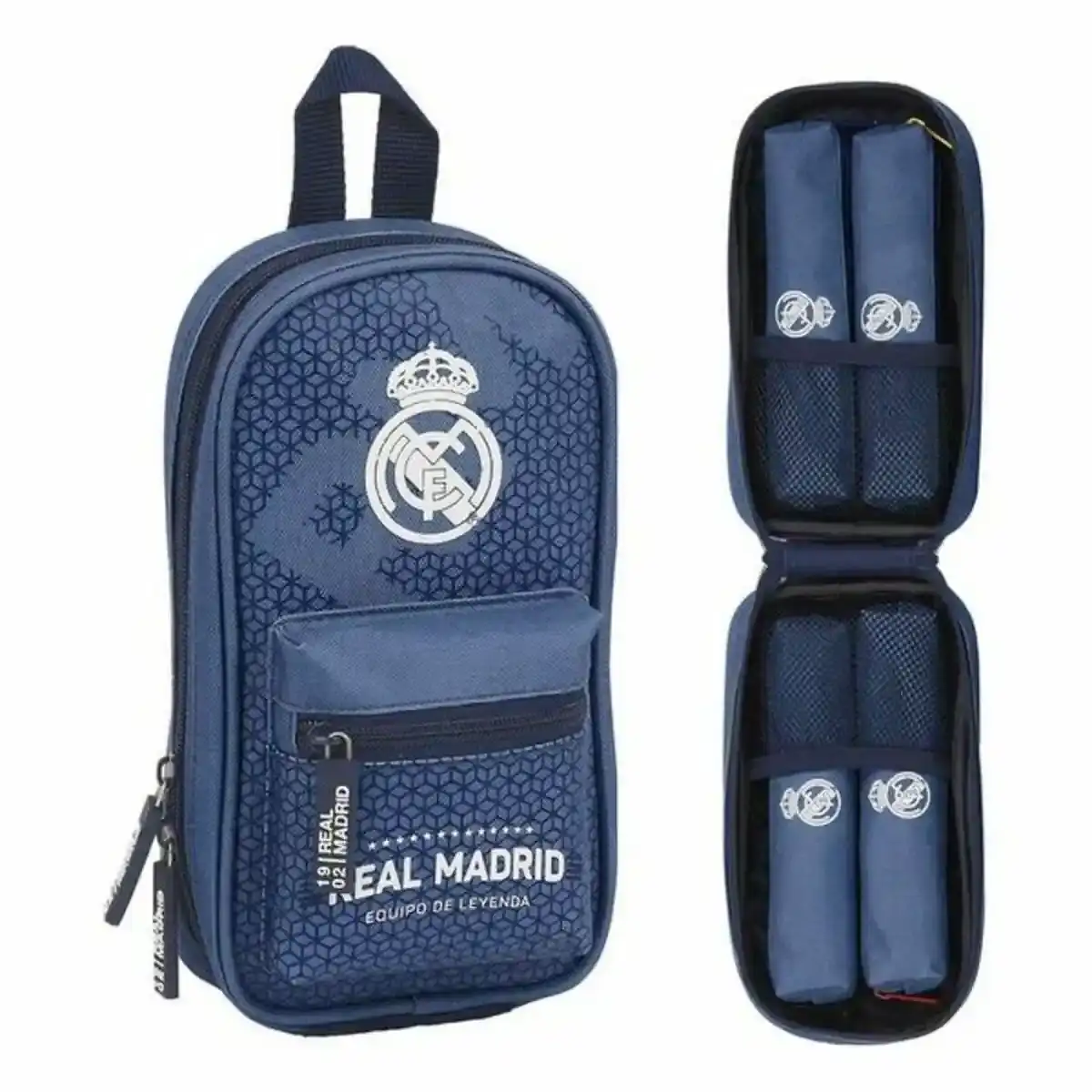 Sac à dos Trousse Real Madrid C.F. Leyenda Bleu. SUPERDISCOUNT FRANCE