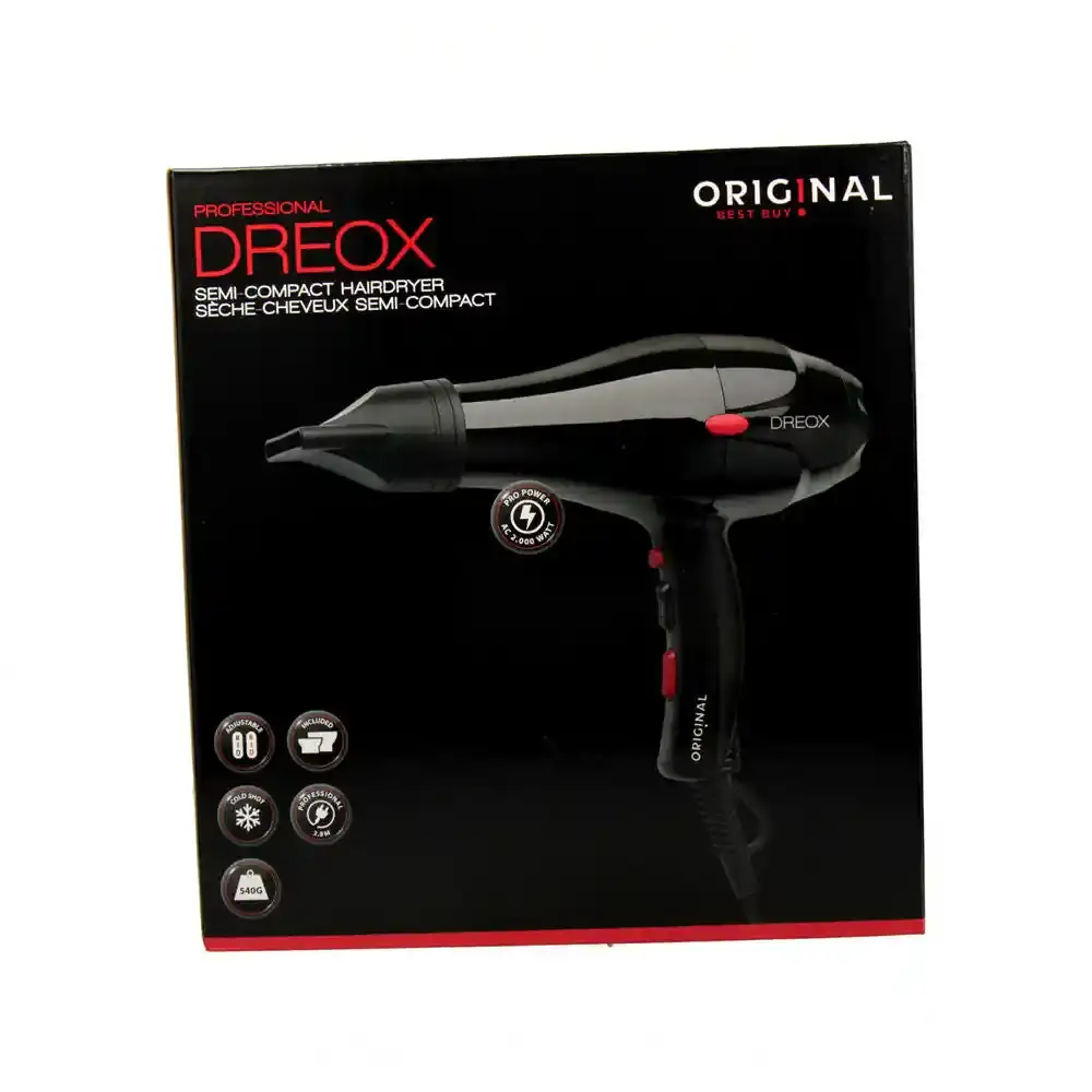 Seche cheveux sinelco original dreox noir 2000w _9603. DIAYTAR COTE D'IVOIRE - Là où Choisir est une Célébration de l'Artisanat. Explorez notre gamme variée et choisissez des produits qui incarnent la tradition et le talent des artisans du Côte d'Ivoire.