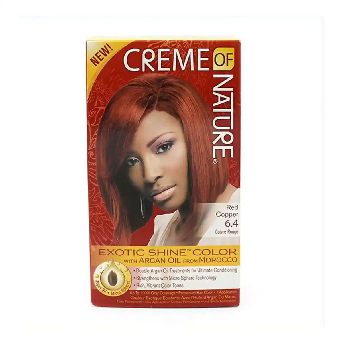 Teinture permanente argan color creme of nature rouge cuivre 6 4_5536. DIAYTAR COTE D'IVOIRE - Où Chaque Produit a son Histoire. Découvrez notre gamme de produits, chacun portant en lui le récit de l'artisanat et de la passion, pour vous offrir une expérience de shopping authentique.
