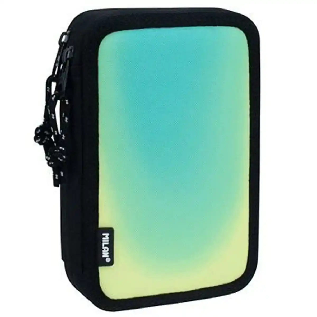 Trousse Double Milan Sunset Noir Vert 34 Pièces. SUPERDISCOUNT FRANCE