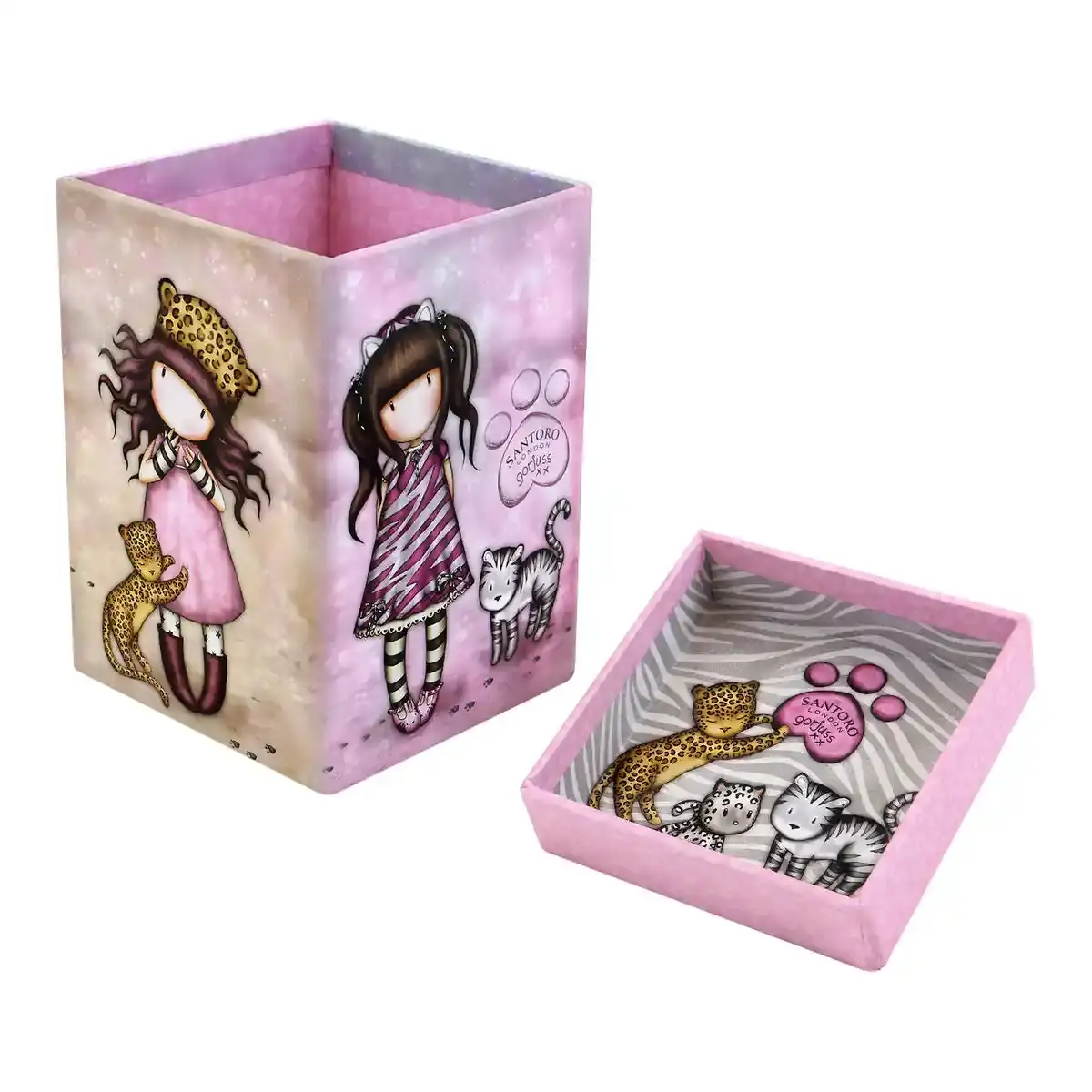 Trousse Gorjuss Ruby Wild Carton Multicolore (8,2 x 11,2 x 8,2 cm). SUPERDISCOUNT FRANCE