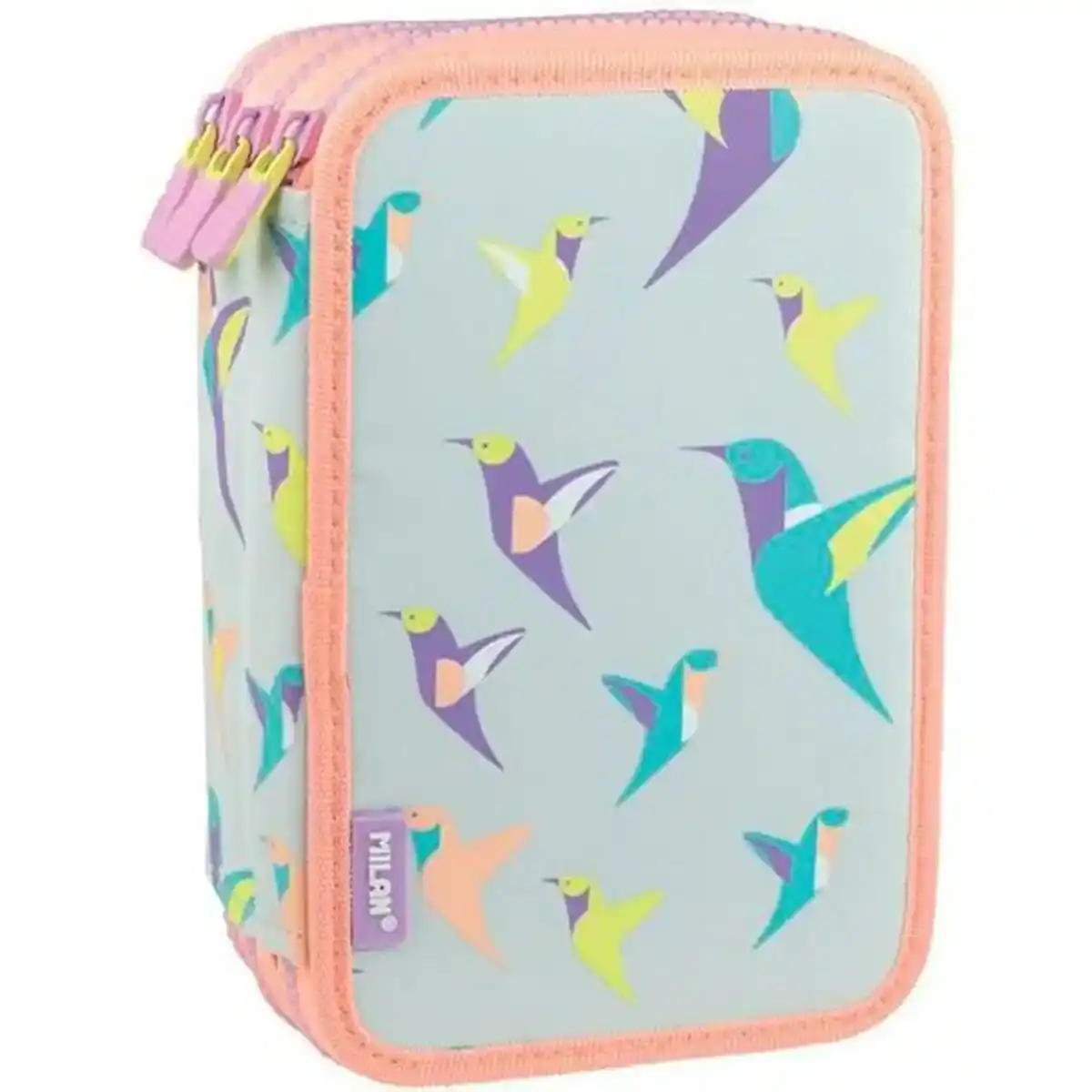 Trousse triple Milan Sugar Colibri 48 pièces. SUPERDISCOUNT FRANCE