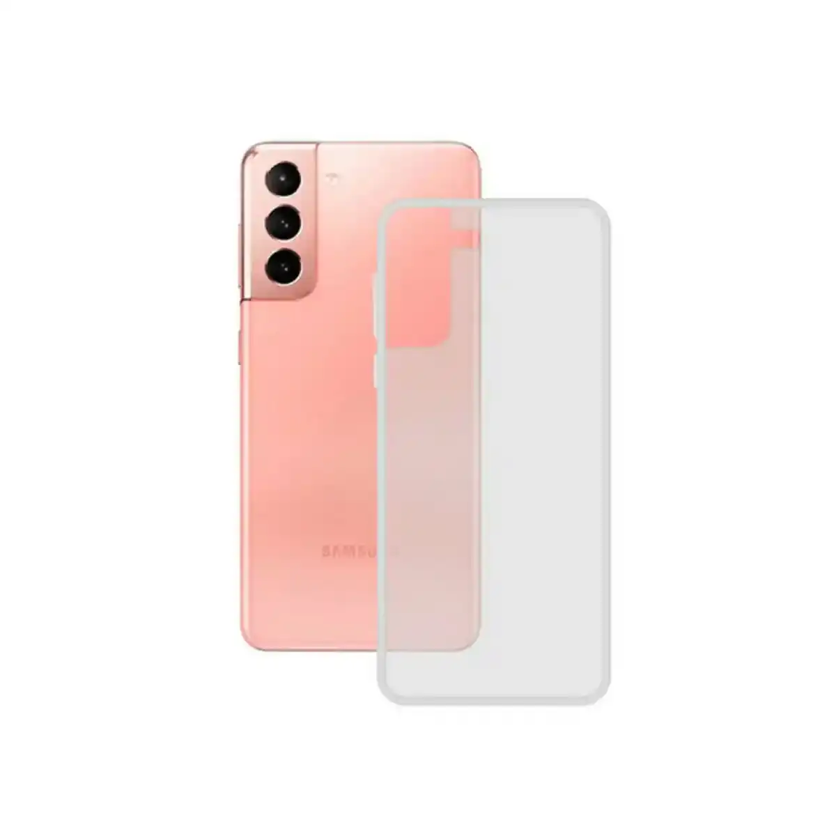 Coque mobile Samsung Galaxy S21 Plus Contact TPU Transparent. SUPERDISCOUNT FRANCE
