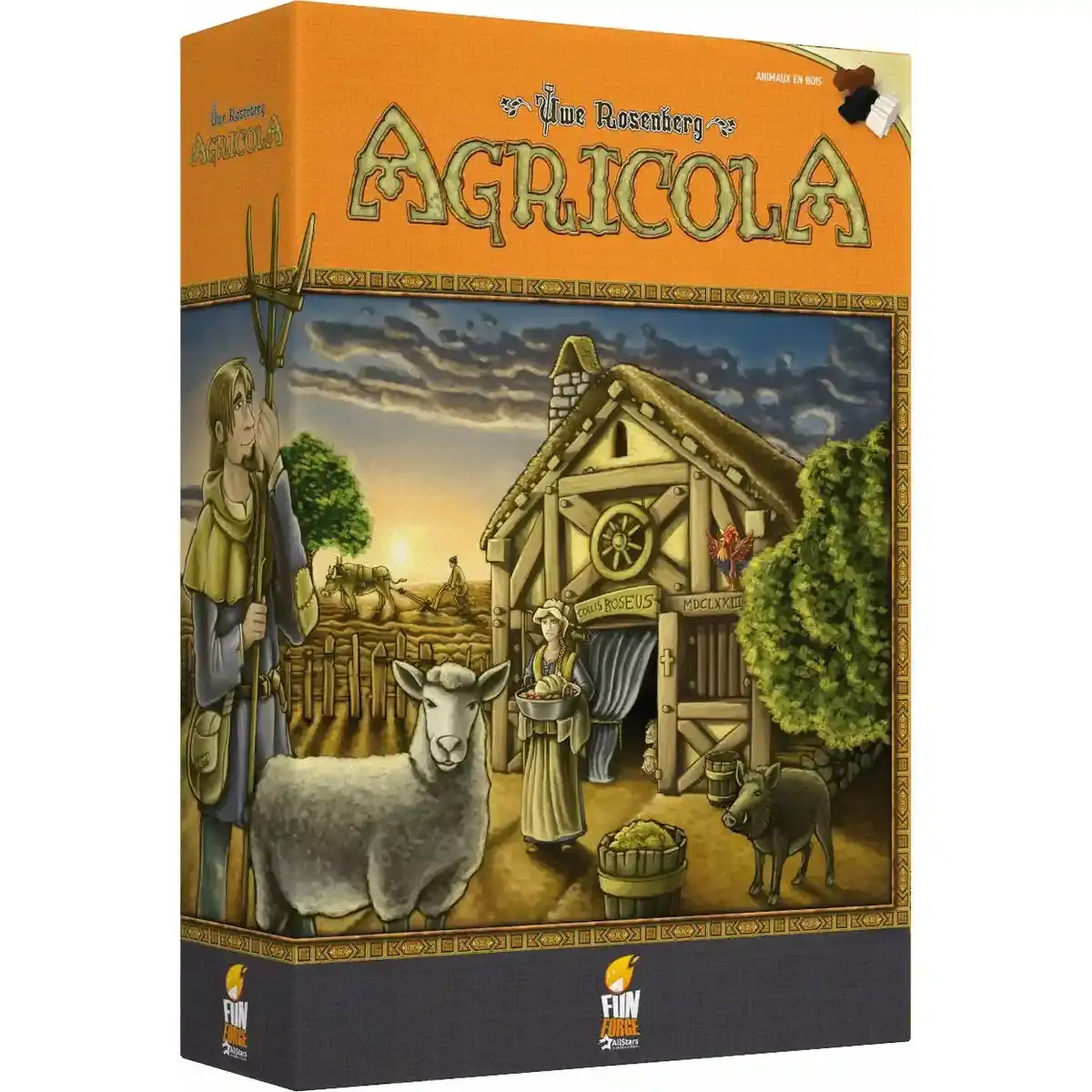 Jeu de société Asmodee Agricola (FR). SUPERDISCOUNT FRANCE