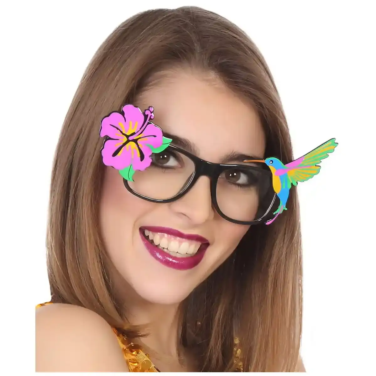 Lunettes costune accessoires tropical multicolore_7573. DIAYTAR COTE D'IVOIRE - Où Choisir Devient un Plaisir. Découvrez notre boutique en ligne et choisissez parmi une variété de produits qui satisferont tous vos besoins.