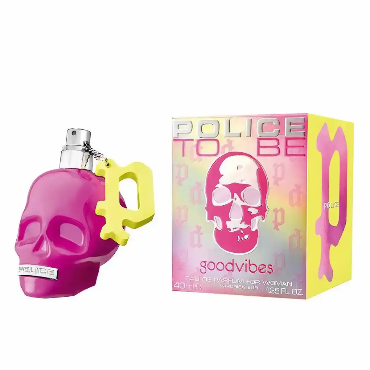 Parfum femme police to be good vibes femme_2916. DIAYTAR COTE D'IVOIRE - Là où Chaque Achat a du Sens. Explorez notre gamme et choisissez des produits qui racontent une histoire, du traditionnel au contemporain.