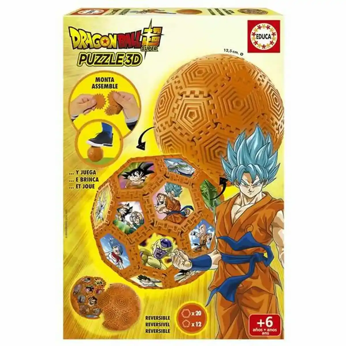 Puzzle 3d educa 32 pieces dragon ball_4367. DIAYTAR COTE D'IVOIRE - Votre Boutique en Ligne, Votre Histoire. Explorez notre sélection et découvrez des produits qui reflètent votre parcours et vos aspirations, un achat à la fois.
