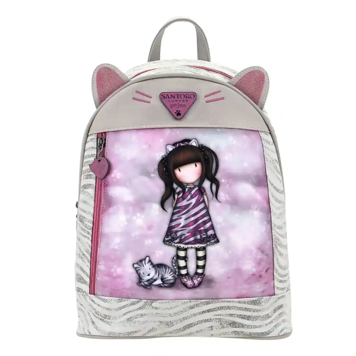 Sac a dos decontracte gorjuss ruby wild grey 25 5 x 31 x 10 cm _8978. DIAYTAR COTE D'IVOIRE - Là où Chaque Produit est une Trouvaille Unique. Découvrez notre boutique en ligne et trouvez des articles qui vous distinguent par leur originalité.