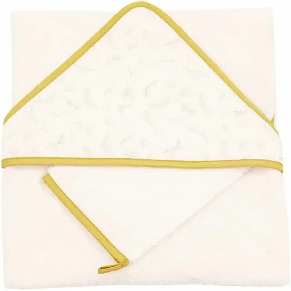 Serviette Domiva Leafy Bunny 75 x 75 cm. SUPERDISCOUNT FRANCE