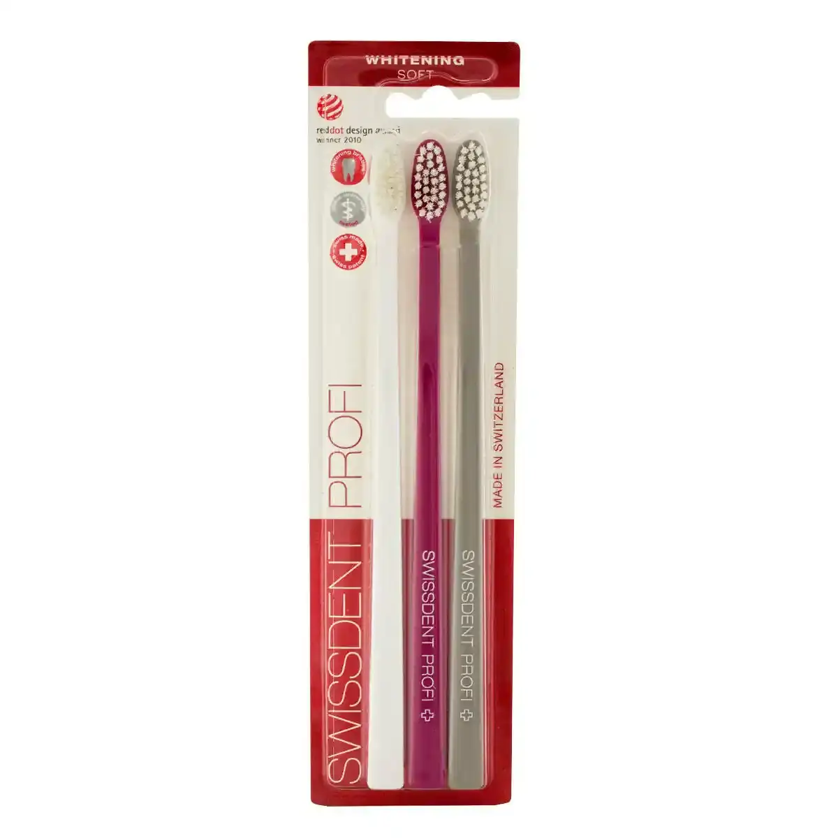 Brosse a dents blanchissante swissdent soft family gris rose blanc_5121. DIAYTAR COTE D'IVOIRE - Où le Shopping est un Plaisir Engagé. Parcourez notre catalogue et choisissez des produits qui respectent vos valeurs et vos attentes.