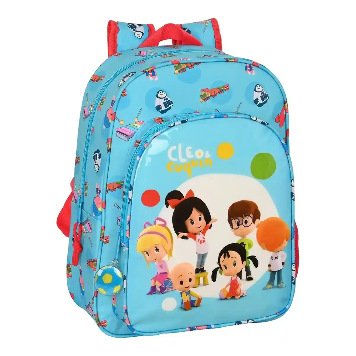 Cartable Cleo & Cuquin Bonne nuit Bleu (26 x 34 x 11 cm). SUPERDISCOUNT FRANCE