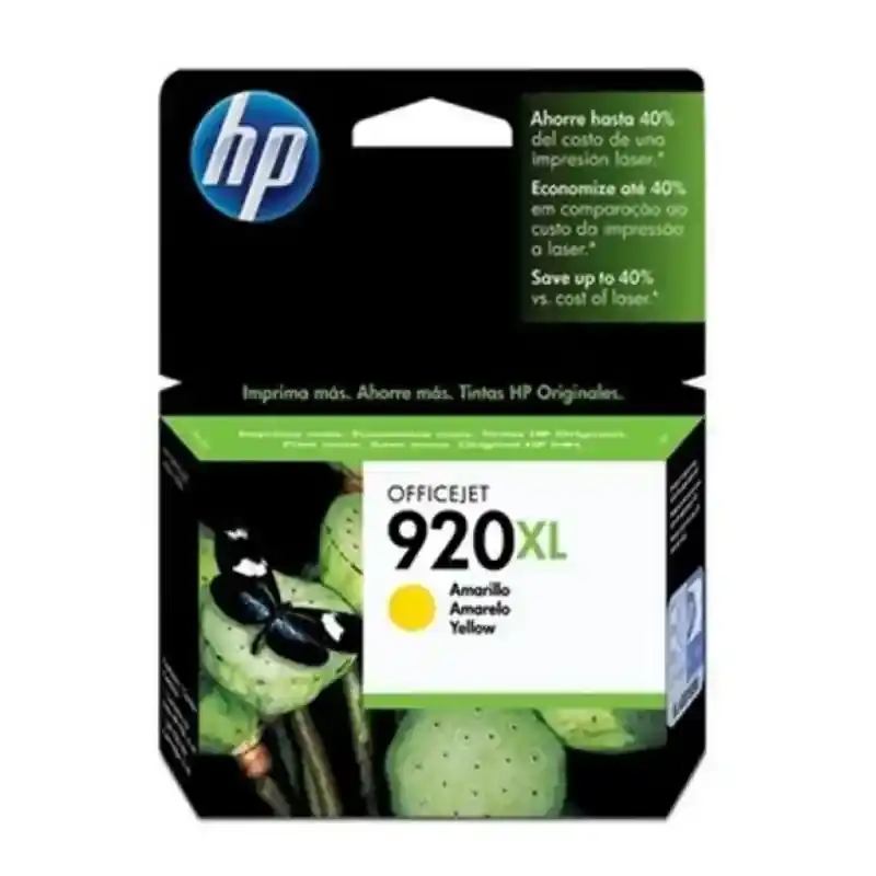 Cartouche d'encre d'origine Hewlett Packard 920XL (CD974AE BGY) Jaune. SUPERDISCOUNT FRANCE