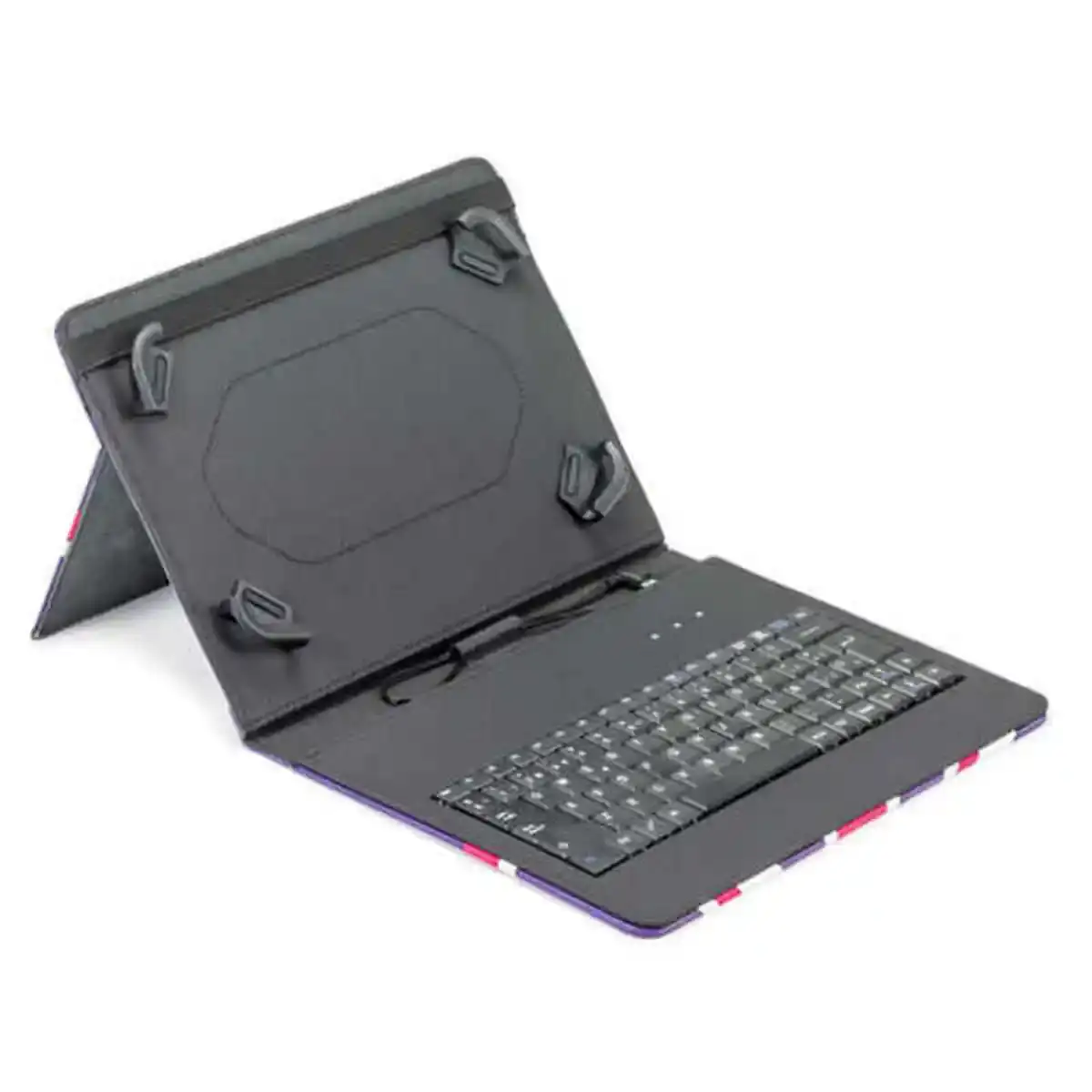 Clavier Bluetooth avec Support pour Tablette Maillon Technologique MTKEYUSBPR1 9.7"-10.2" Noir. SUPERDISCOUNT FRANCE