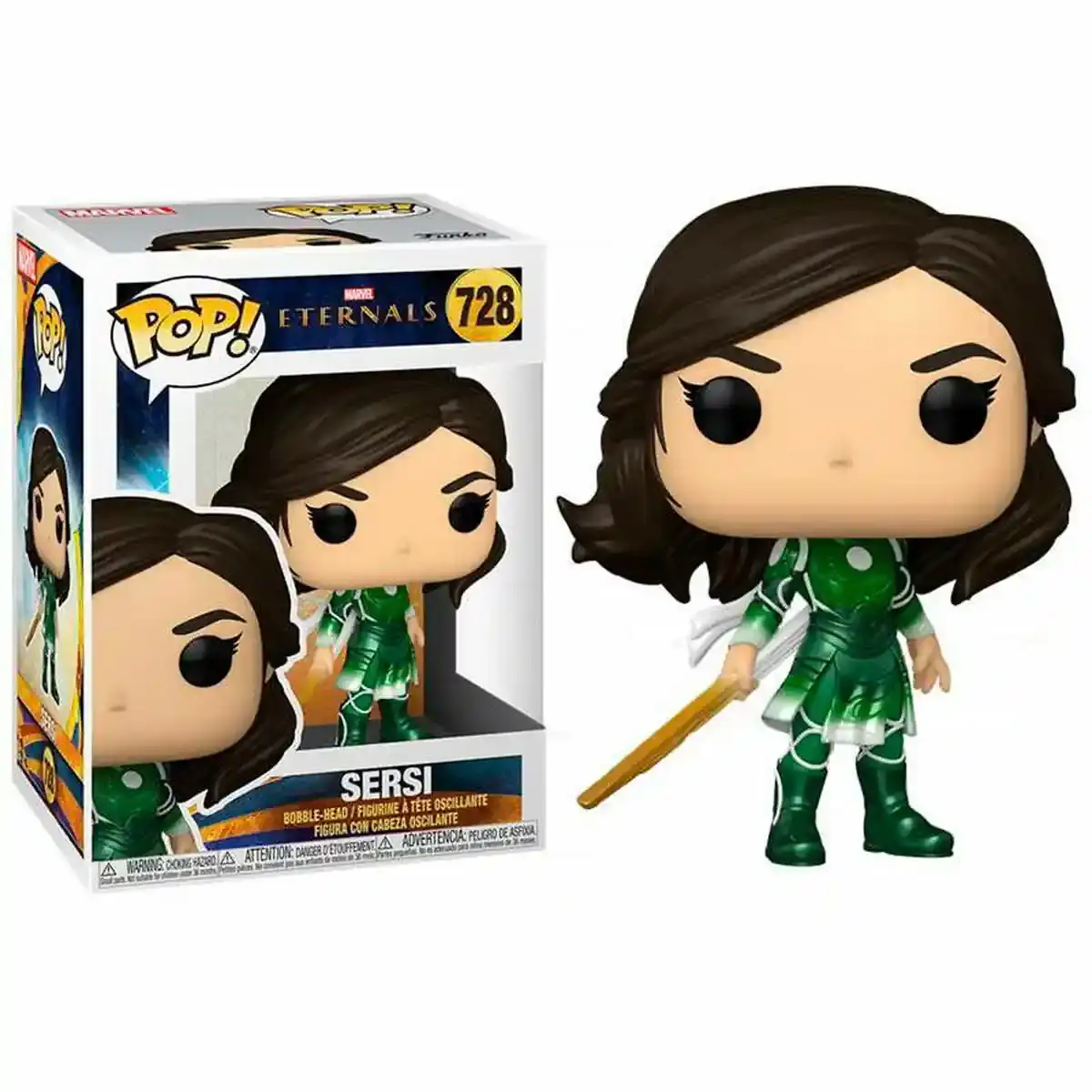 Figurine articulée Funko POP ! MARVEL ETERNALS SERSI. SUPERDISCOUNT FRANCE