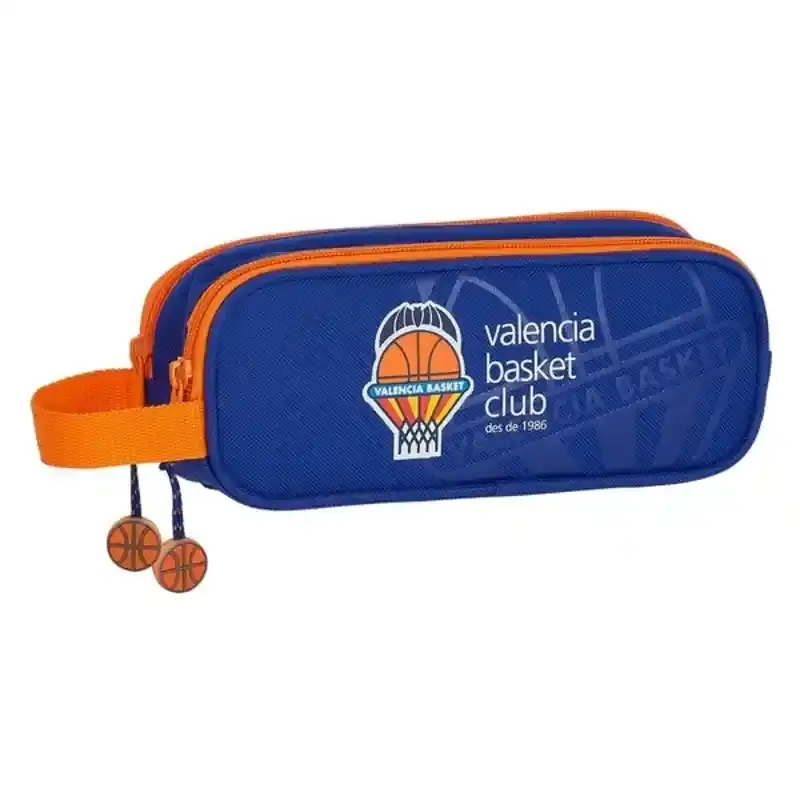 Fourre-tout Valencia Basket Bleu Orange. SUPERDISCOUNT FRANCE
