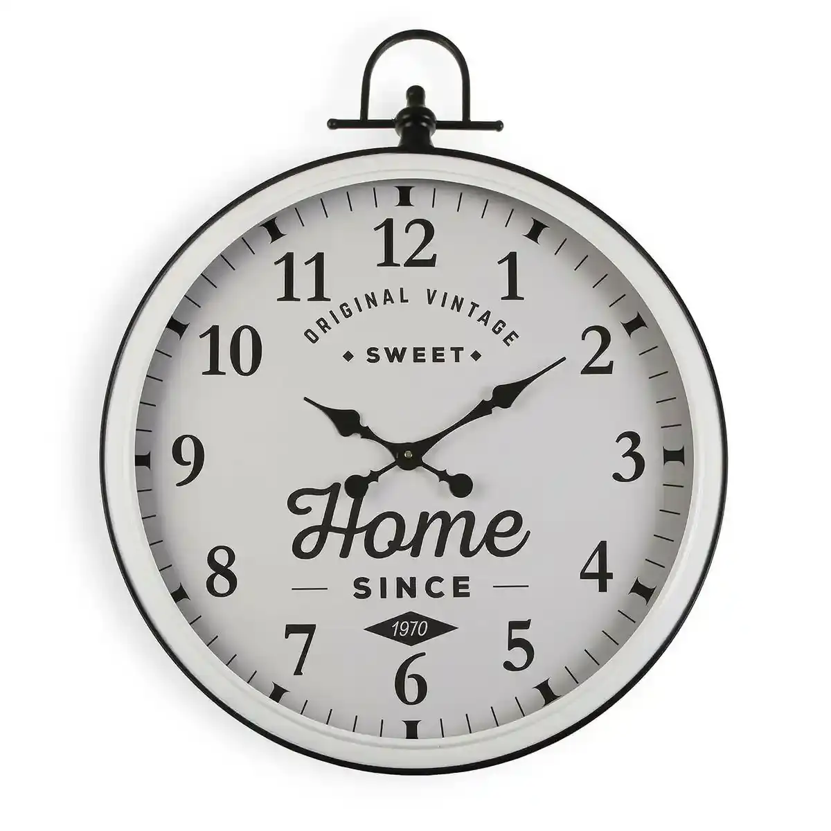 Horloge murale versa metal 5 x 73 5 x 60 cm _7059. Bienvenue chez DIAYTAR COTE D'IVOIRE - Où le Shopping Devient une Aventure. Découvrez notre collection diversifiée et explorez des produits qui reflètent la diversité du Côte d'Ivoire.