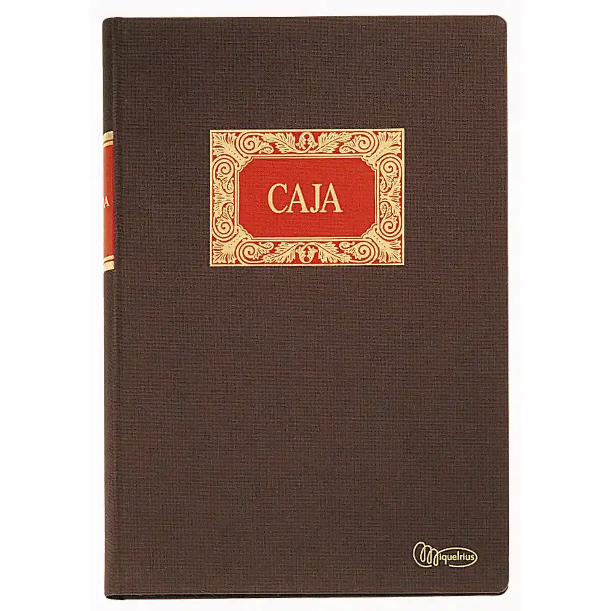 Livre de comptes Miquelrius 4021 Marron A4 100 Feuilles. SUPERDISCOUNT FRANCE