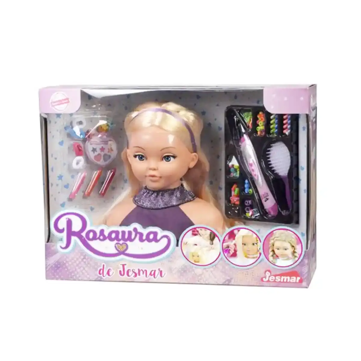 Poupée de coiffure Rosaura (28 cm). SUPERDISCOUNT FRANCE