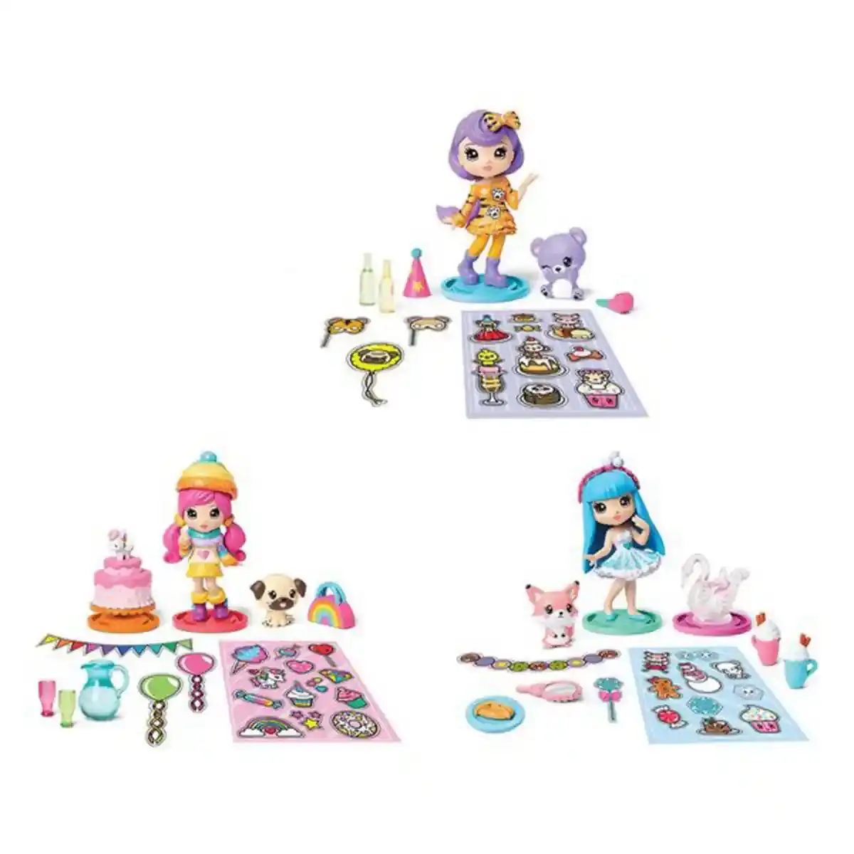 Poupee party popteenies double surprise bizak 115178_8240. DIAYTAR COTE D'IVOIRE - L'Art de Vivre en Couleurs. Découvrez notre boutique en ligne et trouvez des produits qui ajoutent une palette vibrante à votre quotidien.