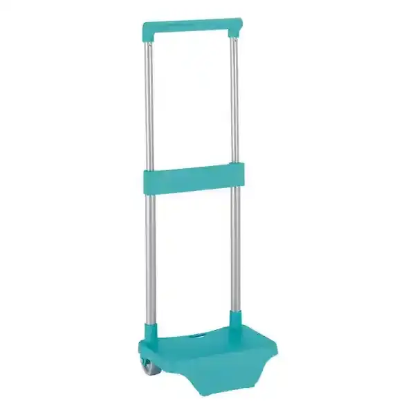 Sac à dos Trolley Safta Turquoise. SUPERDISCOUNT FRANCE