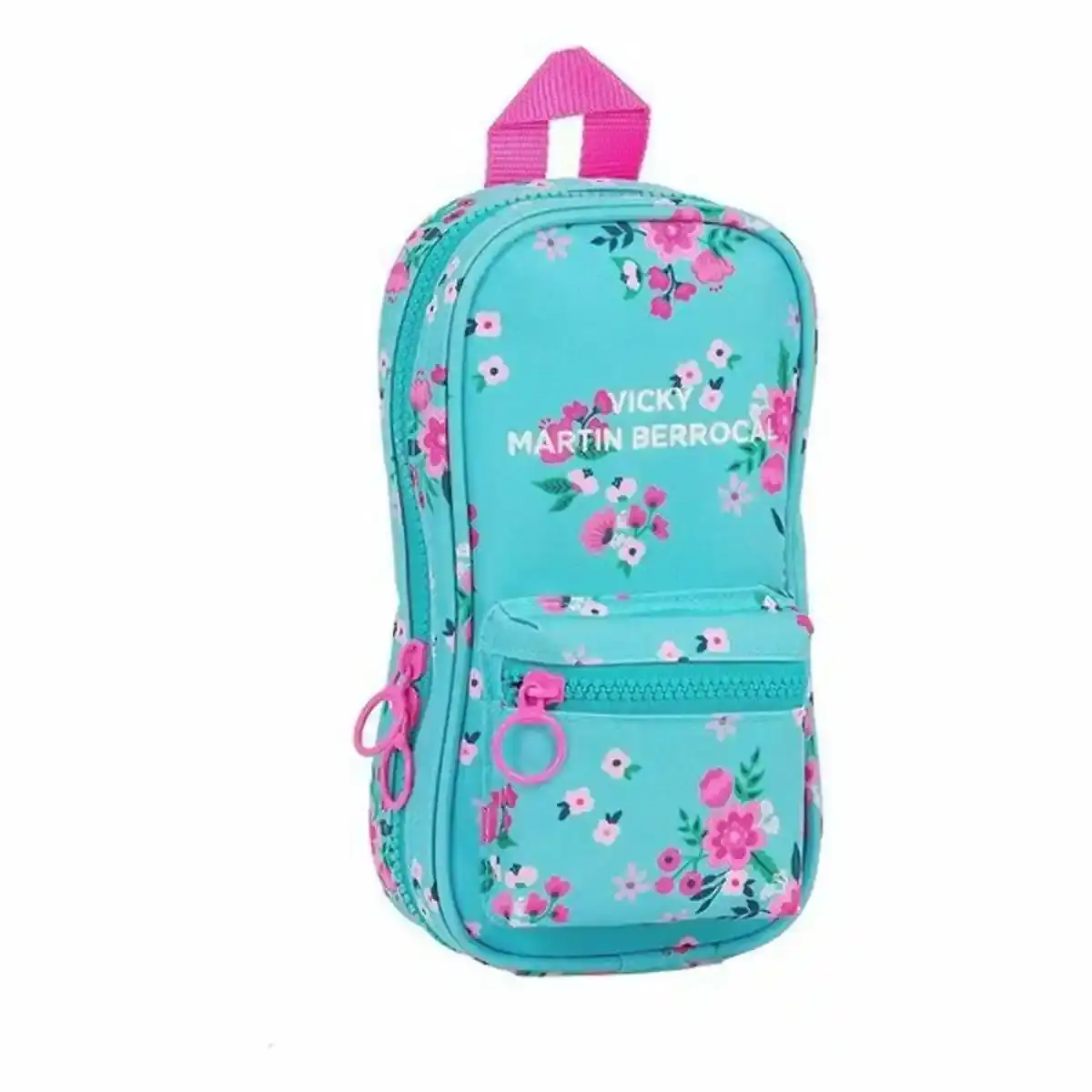 Sac à dos Trousse Vicky Martín Berrocal Bohemian Pink Turquoise (33 pièces). SUPERDISCOUNT FRANCE