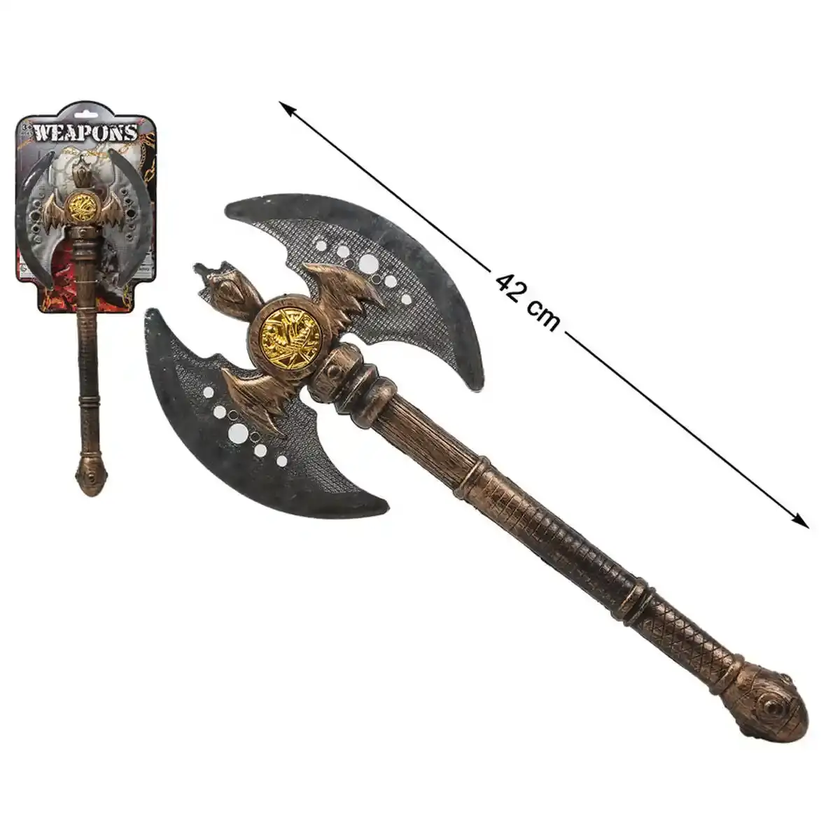 Hache de combat 42 cm_5966. Bienvenue chez DIAYTAR COTE D'IVOIRE - Où Choisir est un Voyage. Plongez dans notre plateforme en ligne pour trouver des produits qui ajoutent de la couleur et de la texture à votre quotidien.