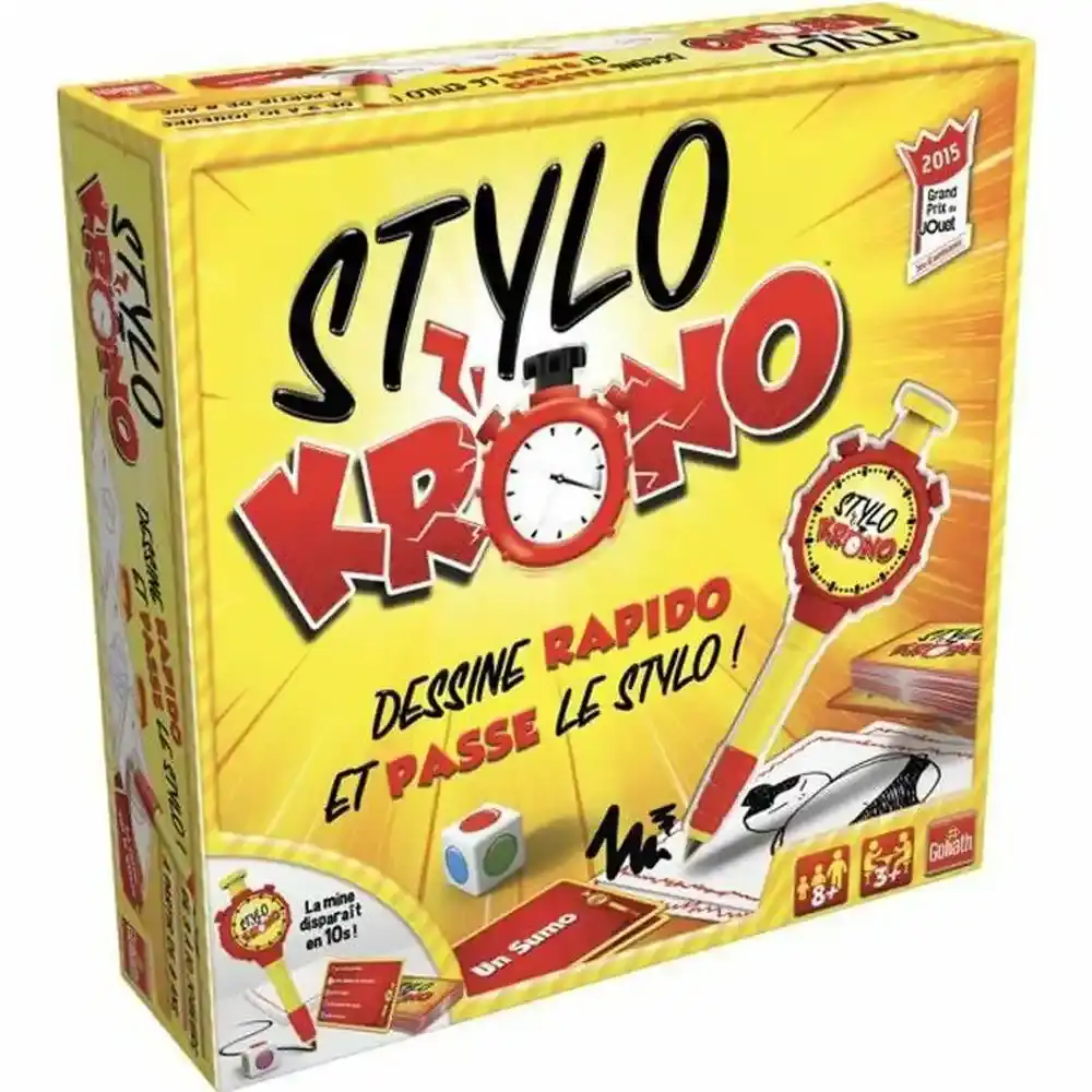 Jeu de société Goliath Stylo Krono (FR). SUPERDISCOUNT FRANCE