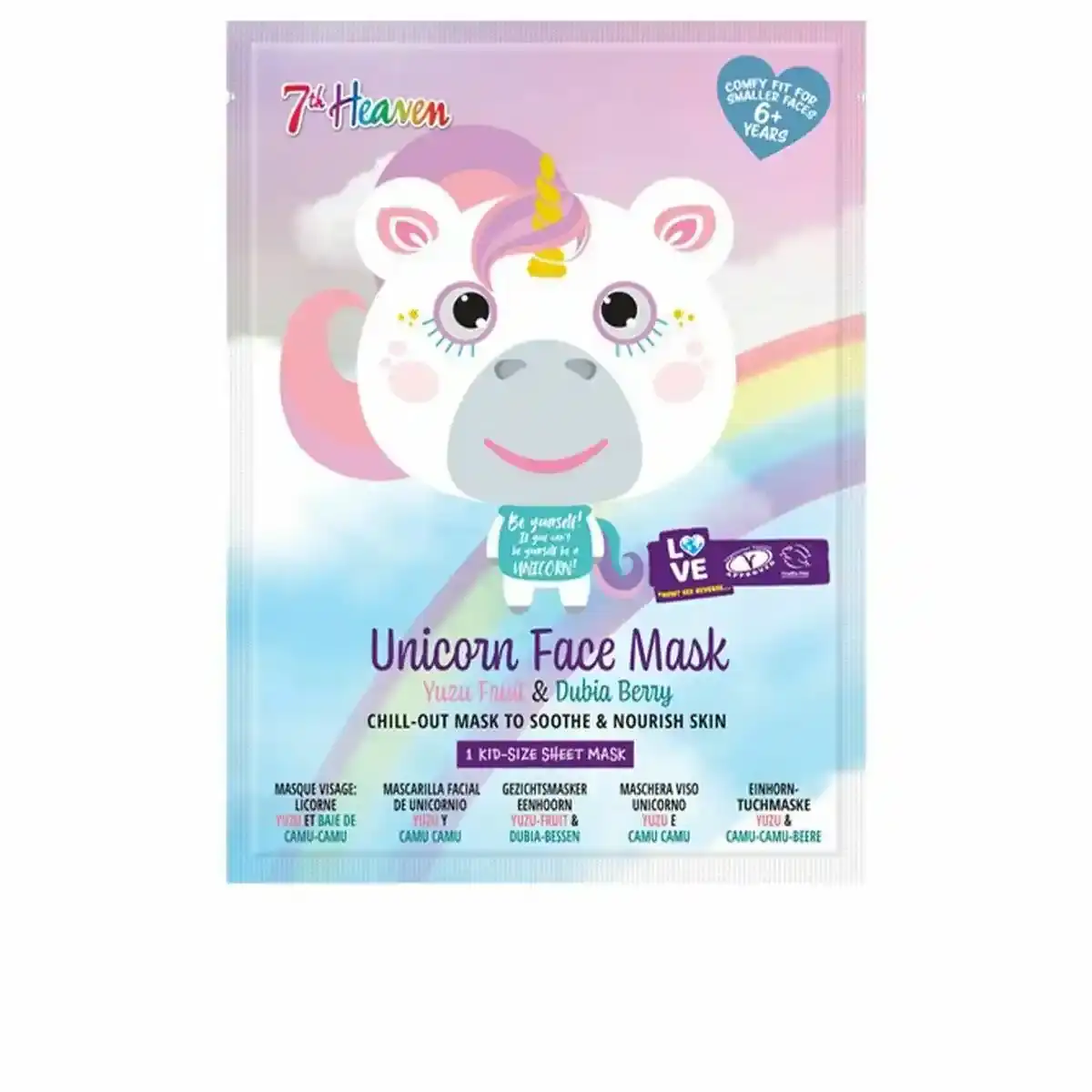Masque facial 7th heaven animal unicorn revitalizing nourishment 1 uds _7940. DIAYTAR COTE D'IVOIRE - Votre Portail vers l'Extraordinaire. Parcourez nos collections et découvrez des produits qui vous emmènent au-delà de l'ordinaire, créant une expérience de shopping mémorable.