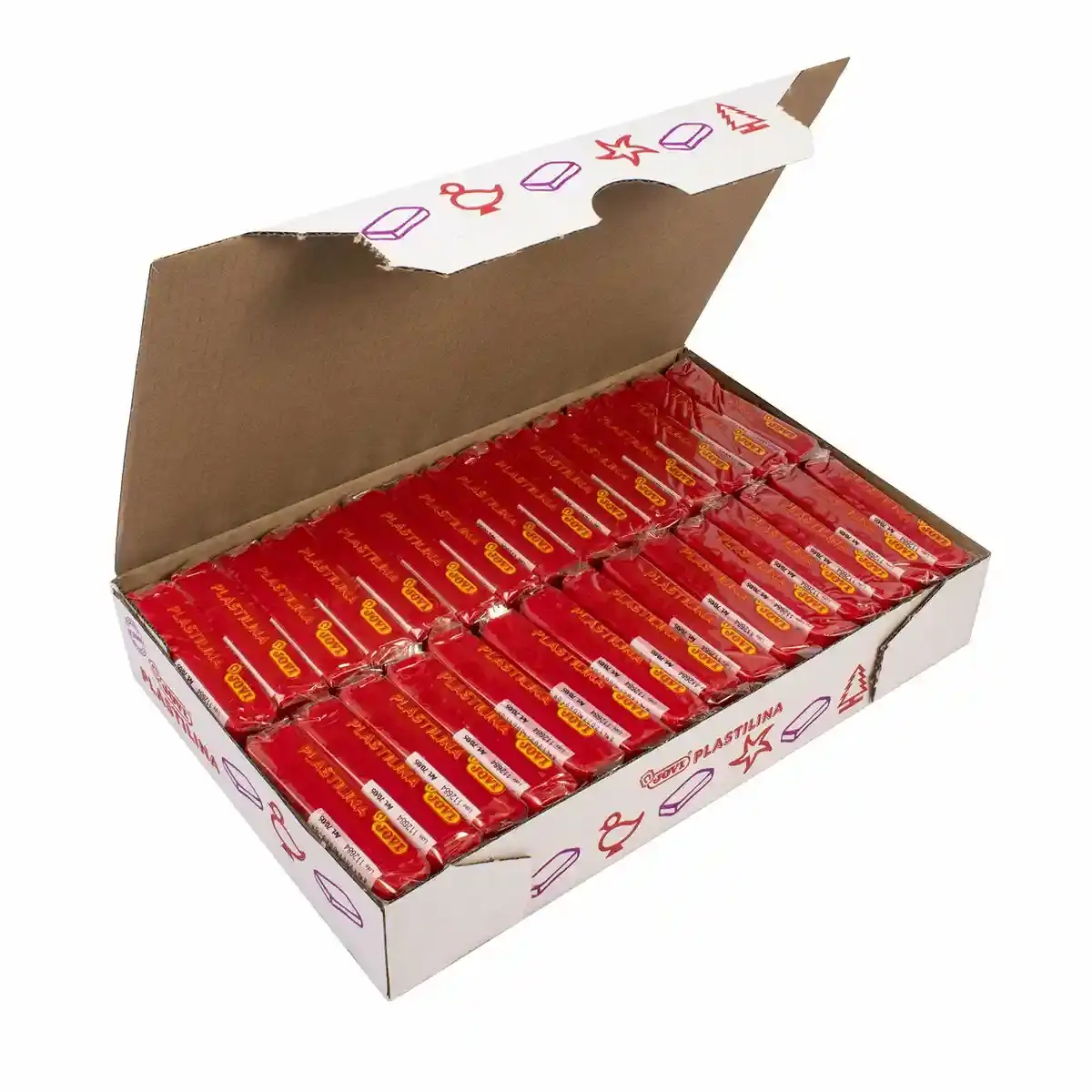 Pâte à modeler Jovi Rouge (30 Unités). SUPERDISCOUNT FRANCE