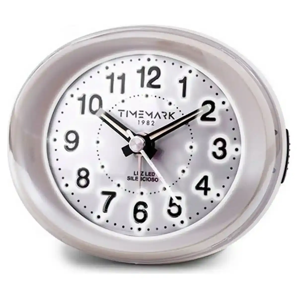 Reveil analogique timemark blanc 9 x 9 x 5 5 cm _5501. Bienvenue chez DIAYTAR COTE D'IVOIRE - Où Chaque Produit a son Histoire. Découvrez notre sélection unique et trouvez des articles qui racontent la richesse culturelle et artistique du Côte d'Ivoire.
