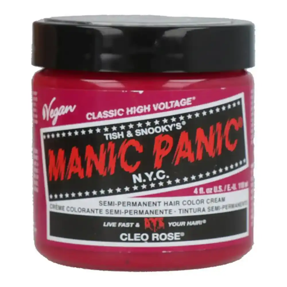 Teinture permanente classique manic panic cleo rose 118 ml _6089. DIAYTAR COTE D'IVOIRE - Là où la Découverte est au Rendez-vous. Plongez dans notre catalogue et trouvez des articles qui éveilleront votre curiosité et élargiront vos horizons.