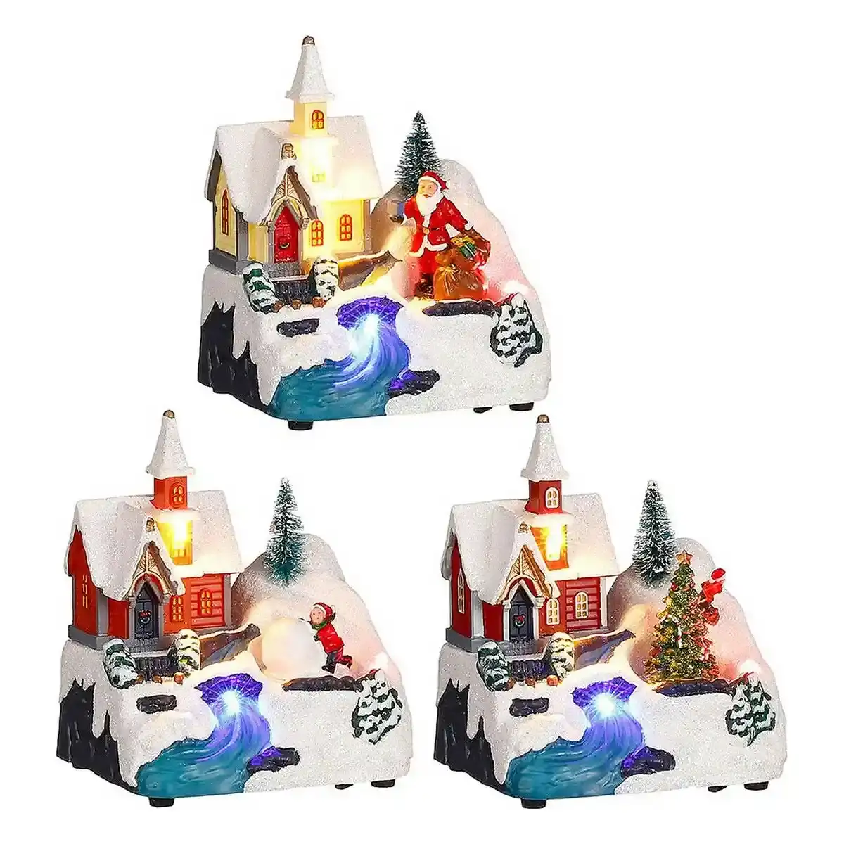 Boule de noel scene 11 5 x 9 5 x 14 cm eglise_2944. Bienvenue chez DIAYTAR COTE D'IVOIRE - Où Chaque Produit a son Histoire. Plongez dans notre sélection diversifiée et découvrez des articles qui racontent le riche patrimoine sénégalais.