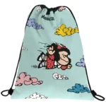 Sac à Dos à Cordes Grafoplas Mafalda Bleu (36 x 47 cm). SUPERDISCOUNT FRANCE