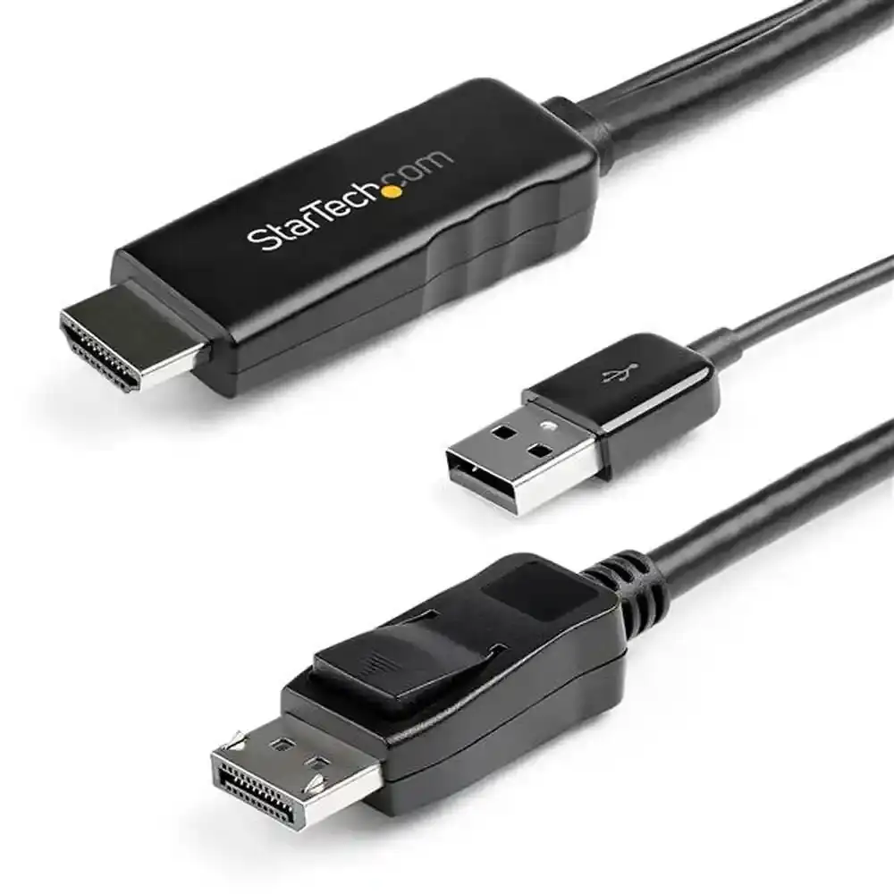 Adaptateur DisplayPort vers HDMI Startech HD2DPMM3M 3 m Noir. SUPERDISCOUNT FRANCE