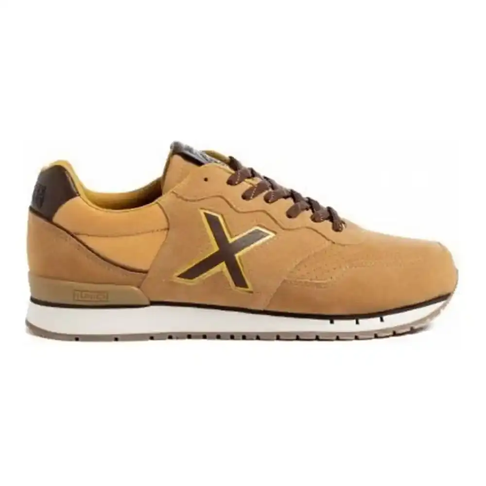 Baskets Homme Munich DASH PREMIUM 4150101 Marron. SUPERDISCOUNT FRANCE