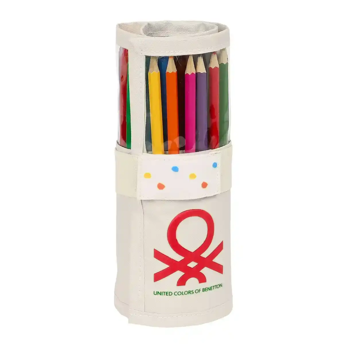 Mallette scolaire avec accessoires Benetton Topitos (27 pièces) (7 x 20 x 7 cm). SUPERDISCOUNT FRANCE