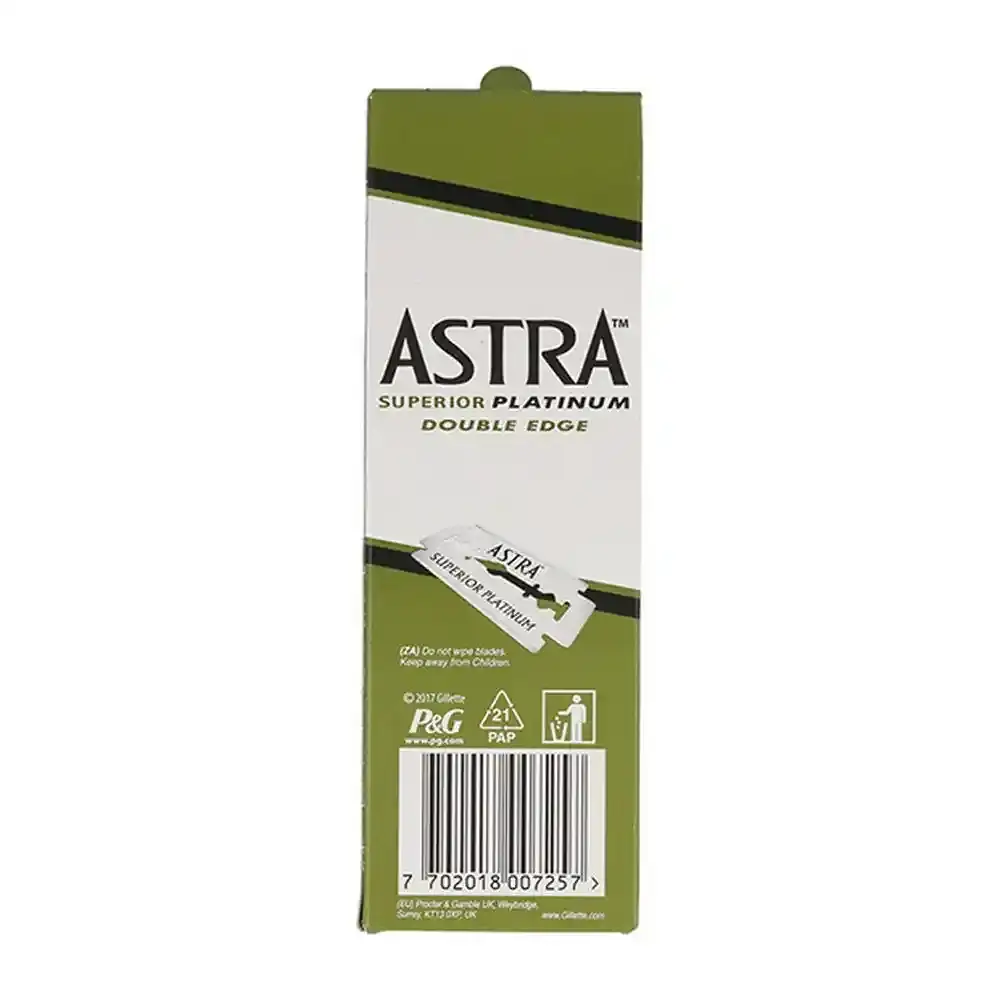 Rasoirs de rasage astra superior platinum 100 uds _7810. DIAYTAR COTE D'IVOIRE - Où Choisir est un Plaisir. Explorez notre boutique en ligne et choisissez parmi des produits de qualité qui satisferont vos besoins et vos goûts.