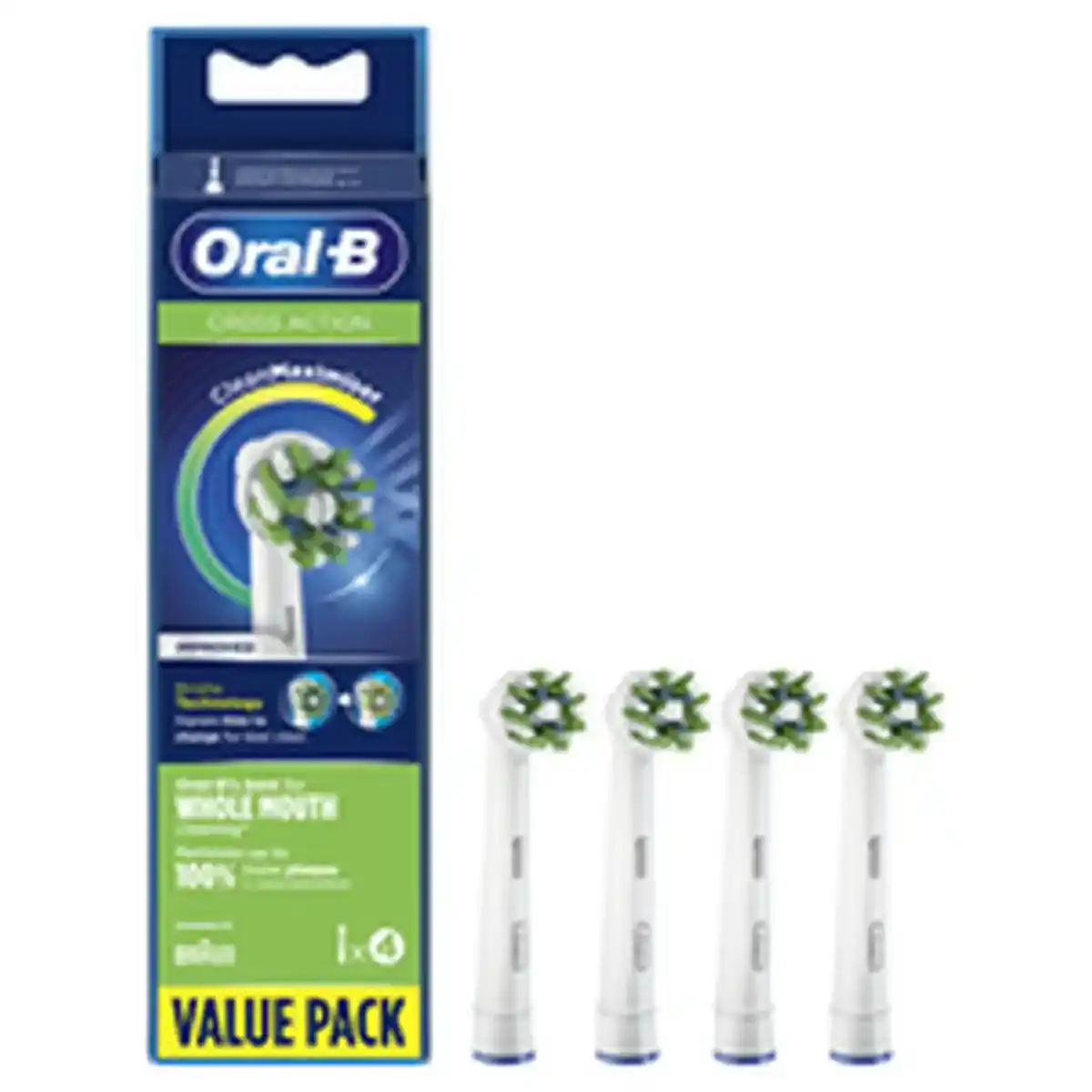 Tete de rechange oral b cross action_1301. Bienvenue sur DIAYTAR COTE D'IVOIRE - Où l'Authenticité Rencontre le Confort. Plongez dans notre univers de produits qui allient tradition et commodité pour répondre à vos besoins.