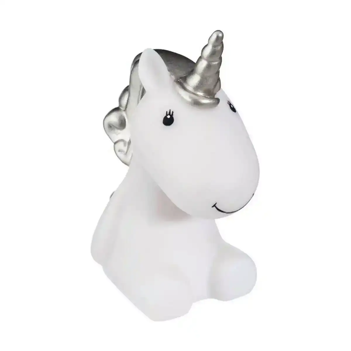Veilleuse Atmosphera Licorne Blanche. SUPERDISCOUNT FRANCE