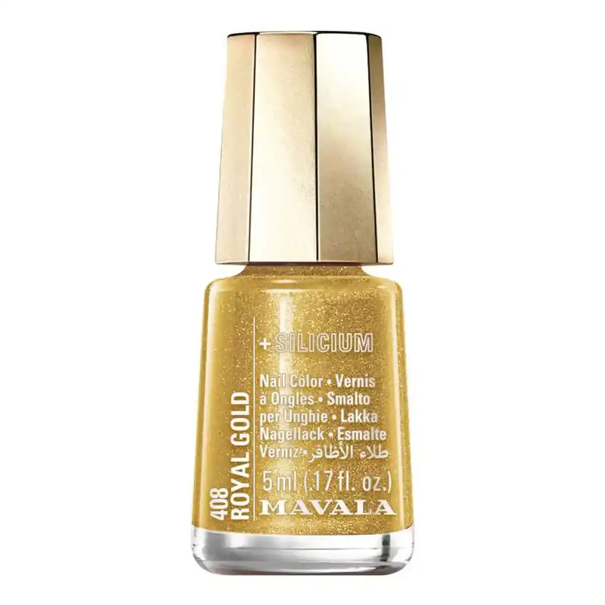 Vernis a ongles mavala royal gold no 408 5 ml _2081. Bienvenue sur DIAYTAR COTE D'IVOIRE - Votre Destination Shopping à la Côte d'Ivoireaise. Explorez notre boutique en ligne et découvrez une gamme variée de produits qui capturent l'esprit du Côte d'Ivoire.