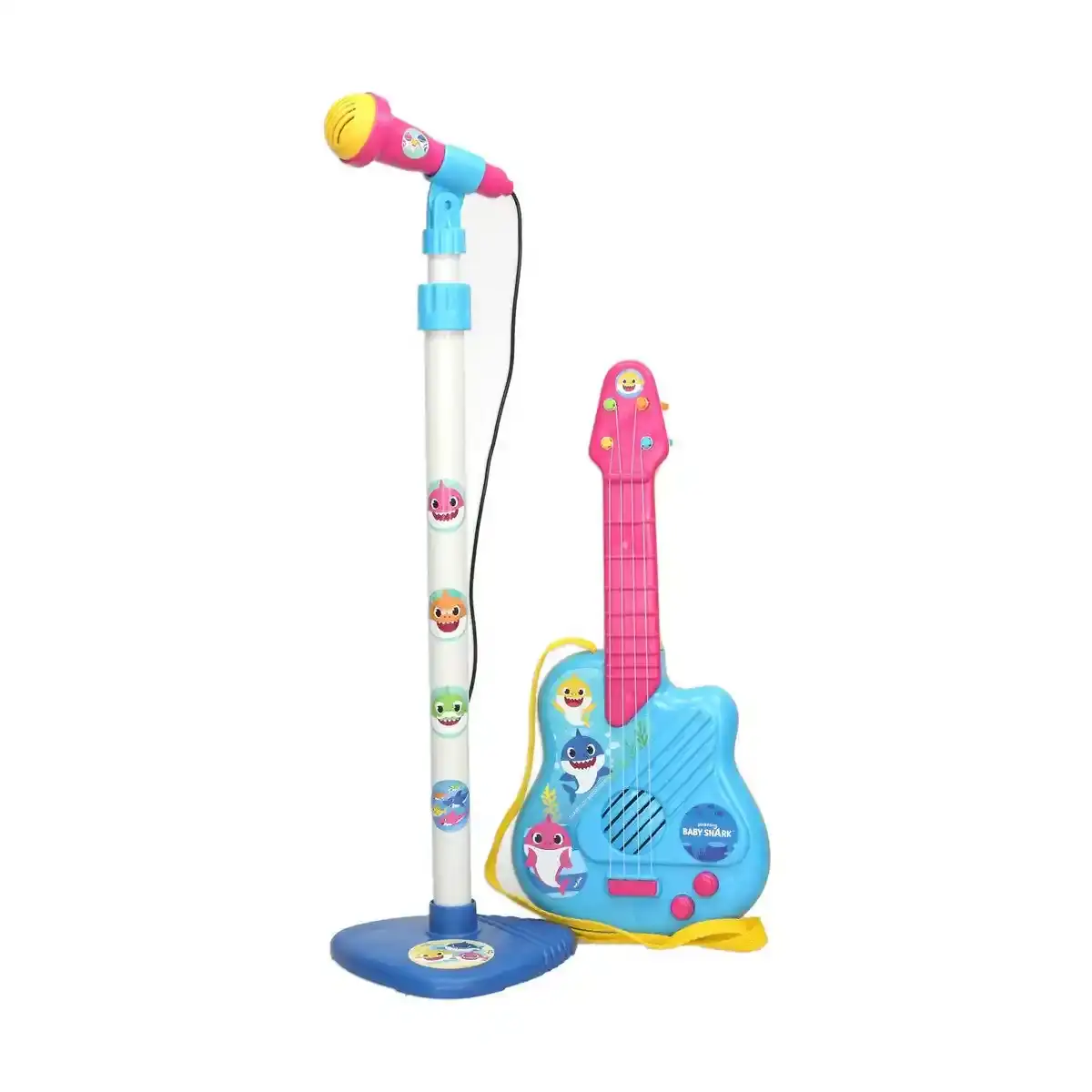 Baby Guitar Reig Baby Shark Microphone Bleu. SUPERDISCOUNT FRANCE